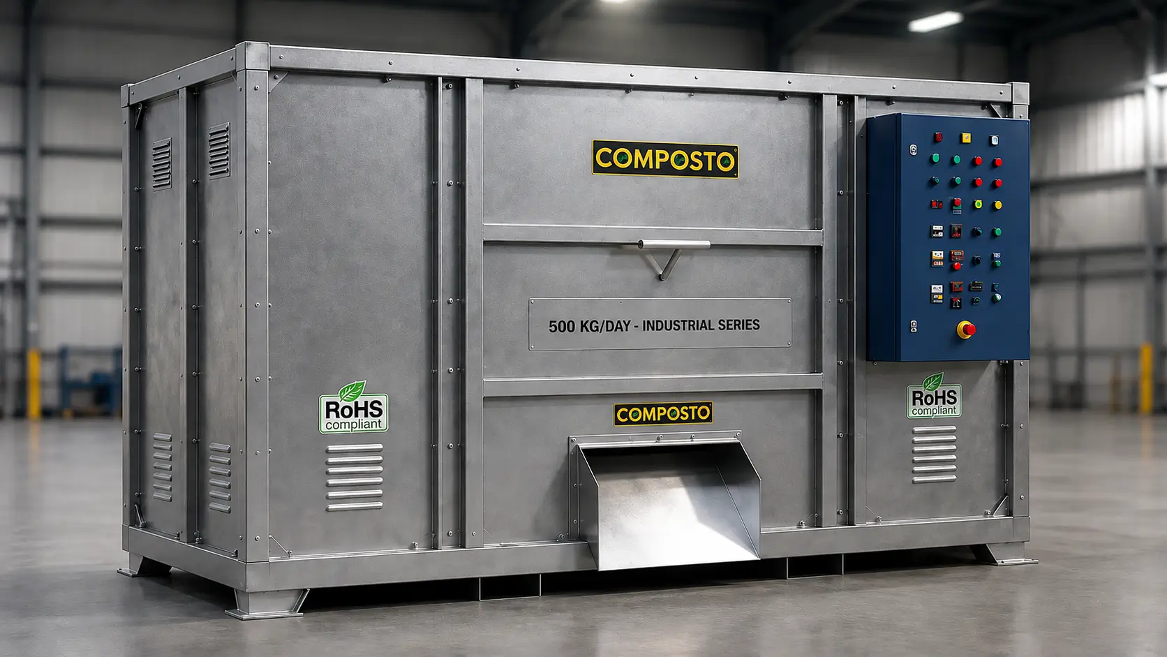 COMPOSTO OWC 500 industrial composter machine 500kg
